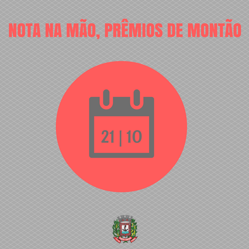 SORTEIO É NESTA SEXTA